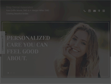 Tablet Screenshot of graydentalassociates.com